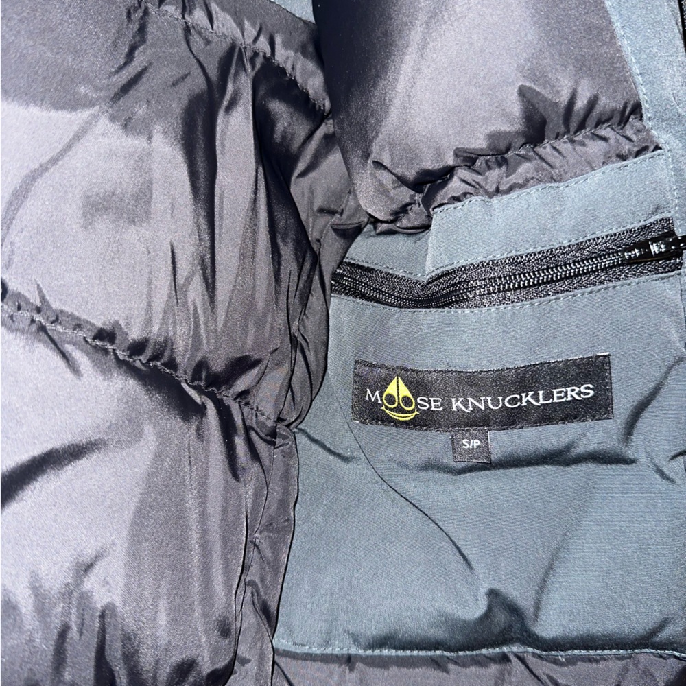 Moose Knuckle Gray Long Jacket - Picture 5 of 6
